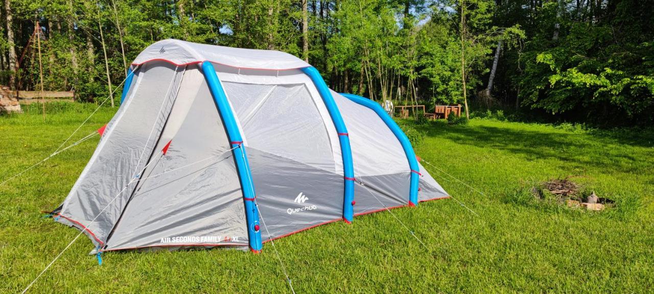 Ferienwohnung & Campingplatz Vor Dem Berg Heideblick Exterior foto